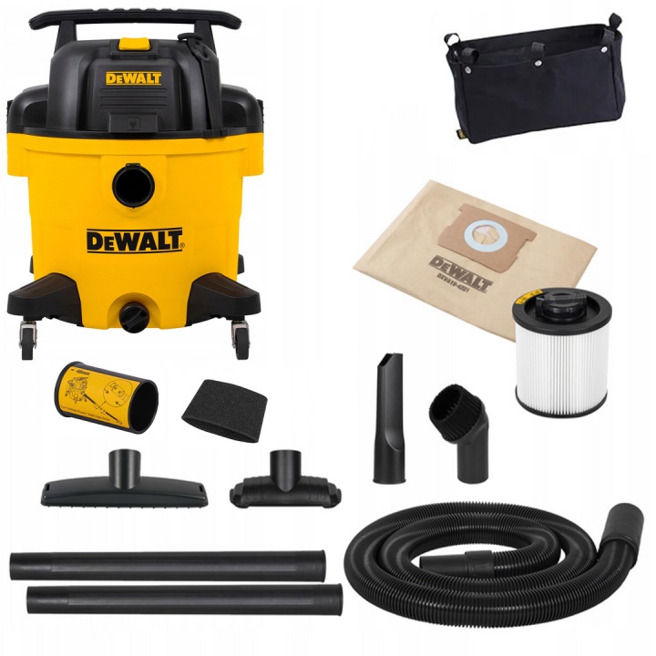 Vysavač vysavač DeWALT DXV34P 1200W 34l suchý/mokrý