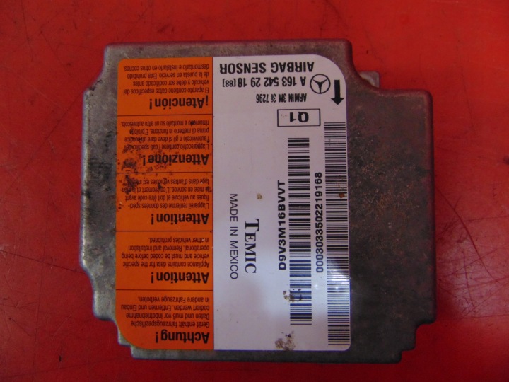 MERCEDES ML W163 LIFT 02- module SENSOR airbag A1635422918
