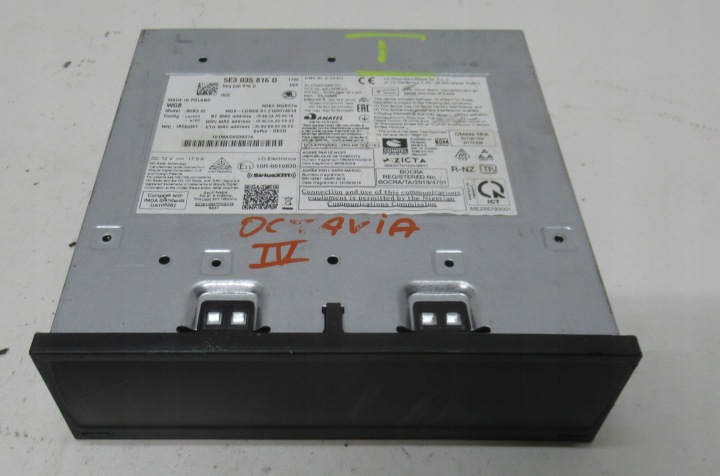 SKODA OCTAVIA IV player navigation devices 5E3035816D
