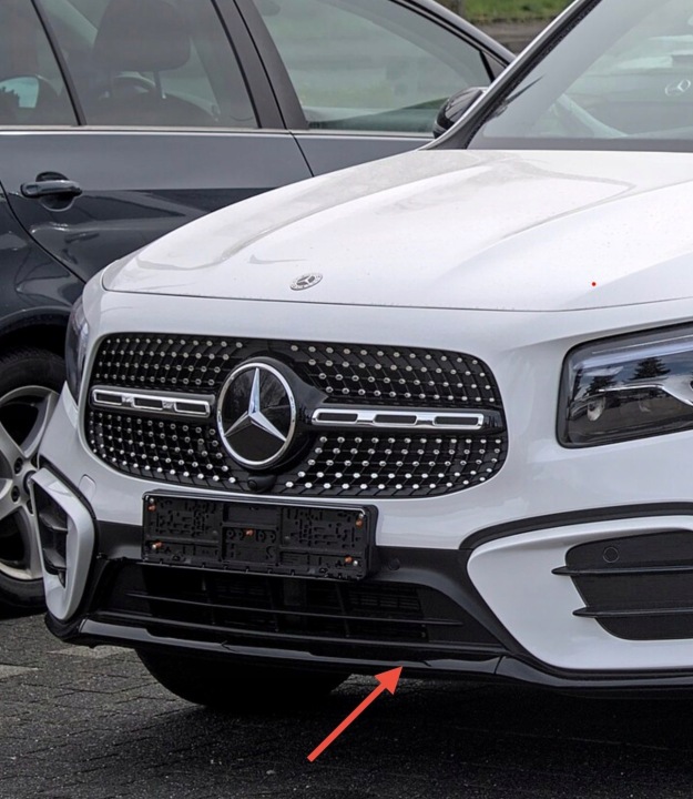 MERCEDES GLE X247 23- AMG moulding lower central NIGHT PACKAGE A2478857409