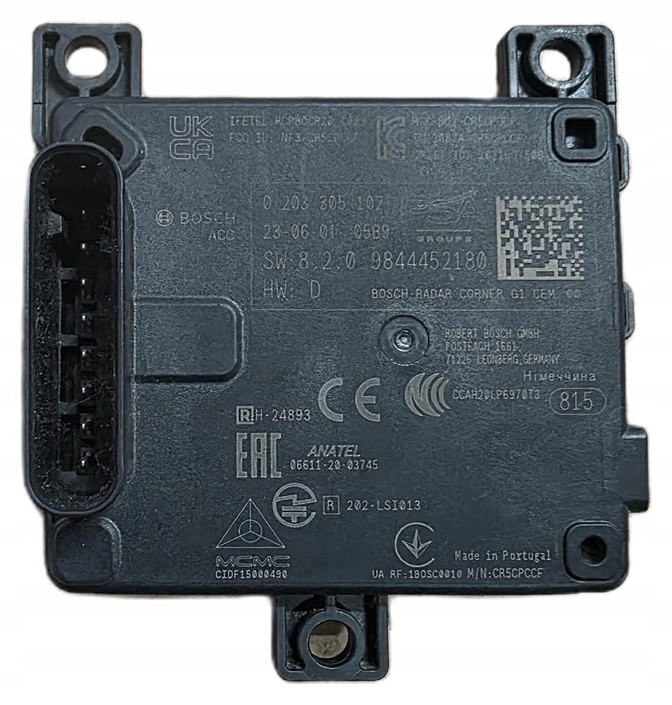 RADAR MARTWEGO POLA sensore SERVOSTERZO PEUGEOT 308 III 9844452180