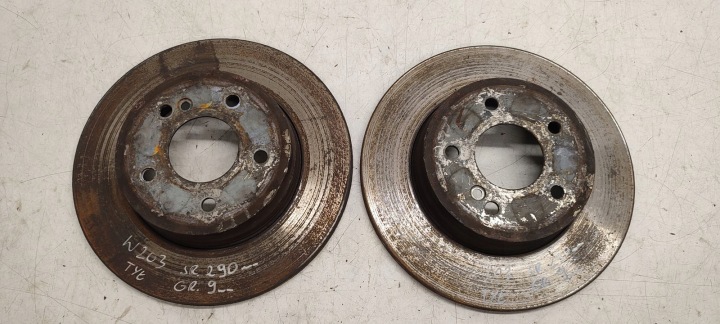 disc brake rear part rear Mercedes W203 2,2 CDI