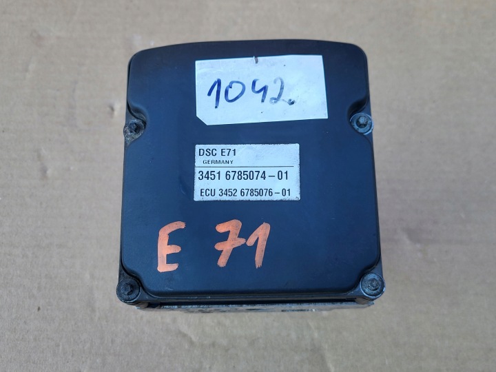 brake booster control unit ABS DSC BMW X6 E71 OE EU