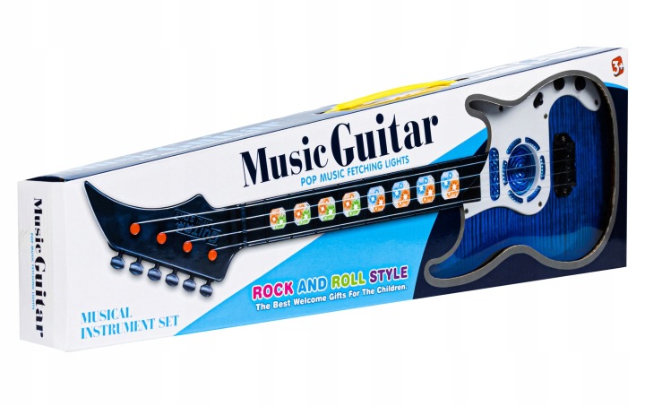 ROCK STRING GUITAR 4 STRINGS 52 CM LEARNING INSTRUMENT FOR KIDS Kind guitar