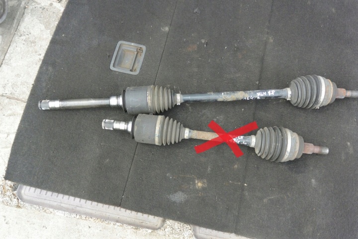 Semiasse Anteriore sinistra Destro MERCEDES ML W164 R W251