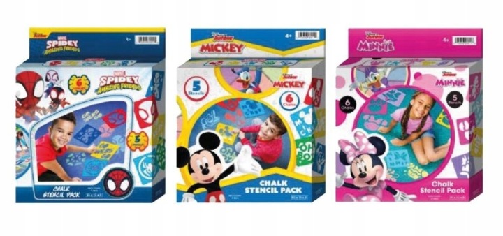 Simba Toys John крейда з трафаретом Minnie/ Spidey 130040564 — фото 4