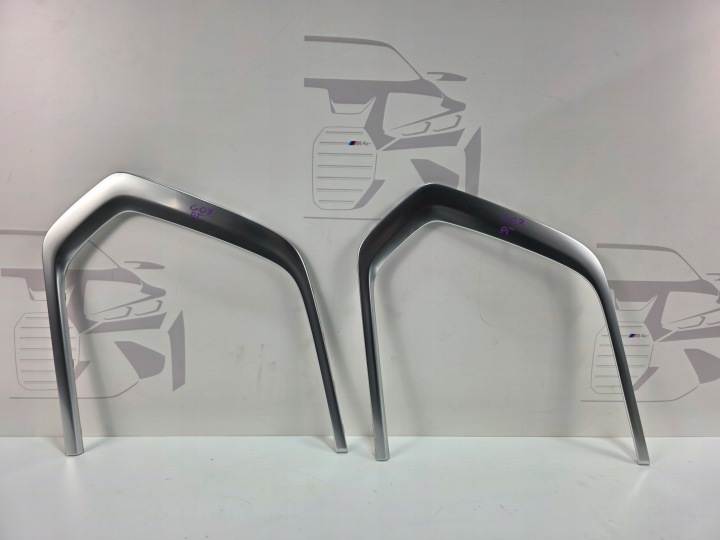 Moulage Vitres Droit Arrière Aile BMW X7 G07 LCI CHROM