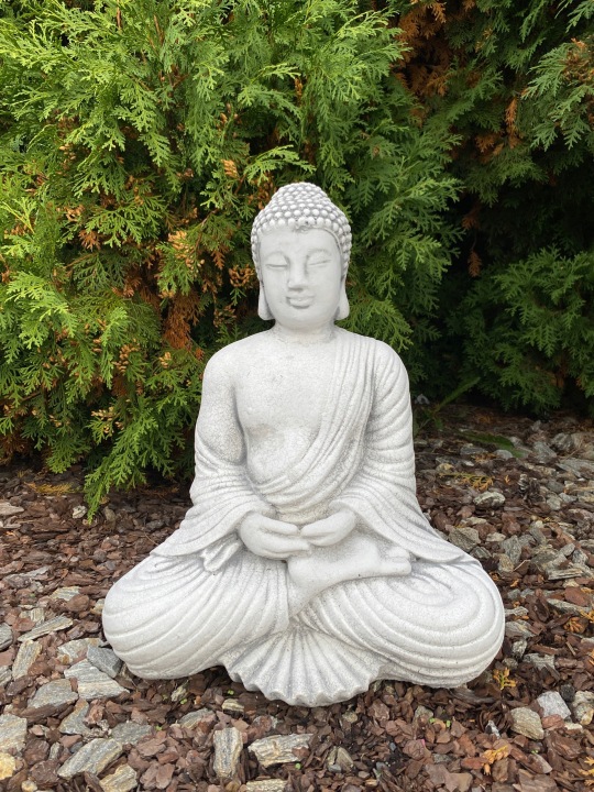 Figurka Buddha Betonové zahradní figurky Buddhistická figurka