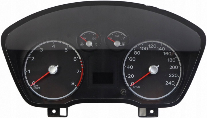 FORD FOCUS MK2 II quadro strumenti TACHIMETRO contagiri OROLOGIO PREDKOSCIOMIERZ benzina 7M5T-10849-AB