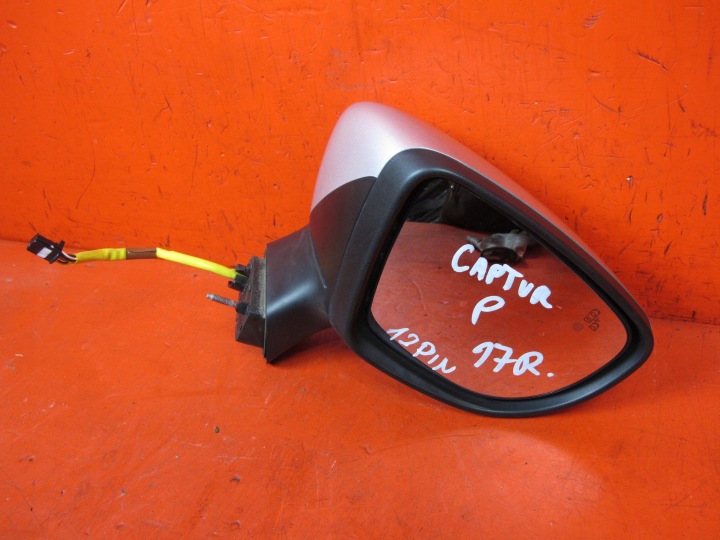 RENAULT CAPTUR SPECCHIETTO RETROVISORE DESTRO 12-PIN + ASYSTENT