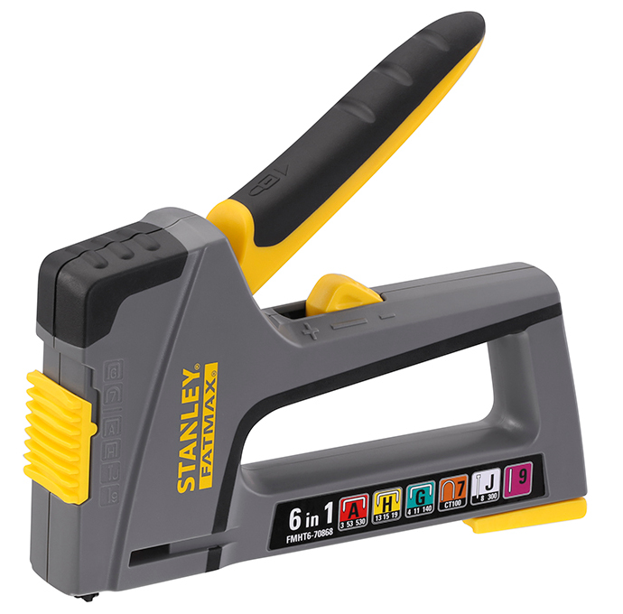 Ruční sešívačka Stanley FatMax TR75 6v1 pro sponky a hřebíky