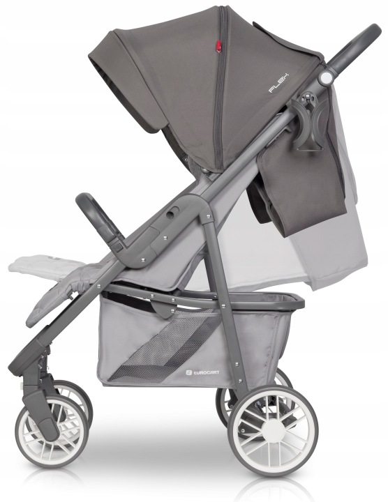 Візок прогулянковий Euro-Cart Flex зелений до 22 кг легкий — фото 11