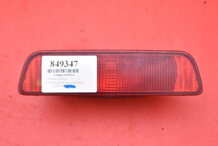 light rear part rear fog lights 26580JD00B NISSAN QASHQAI 1 and LIFT 10-14