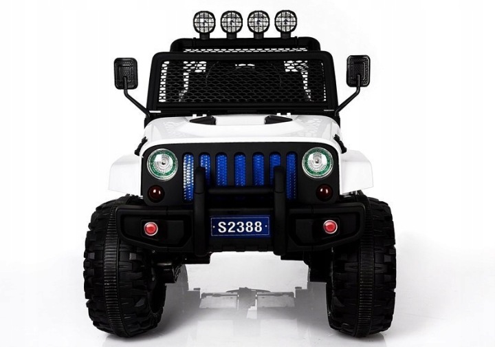 Авто на акумуляторі S2388 Jeep Білий 4x45 Вт — фото 3