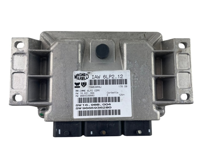 computer bedienteil des motors 9665936280 Citroen C4 und 1.4 16V