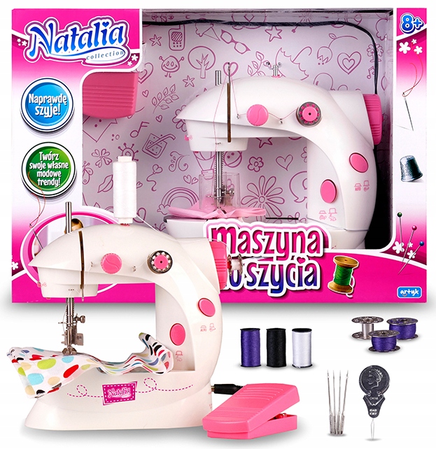 Maszyna do szycia dla dzieci nici котушки педаль регулювання швидкості гра — фото 4