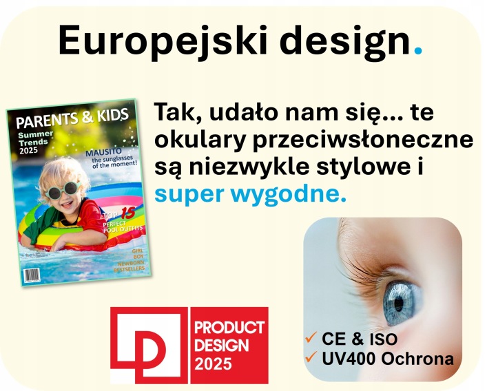 Mausito The Хіпі Окуляри сонцезахисні дітей 2-5 років Peach — фото 2