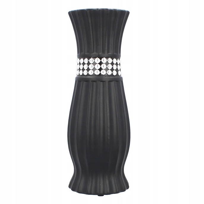 Livello Keramická váza Flakon 61 cm Černý elegantní design dárek