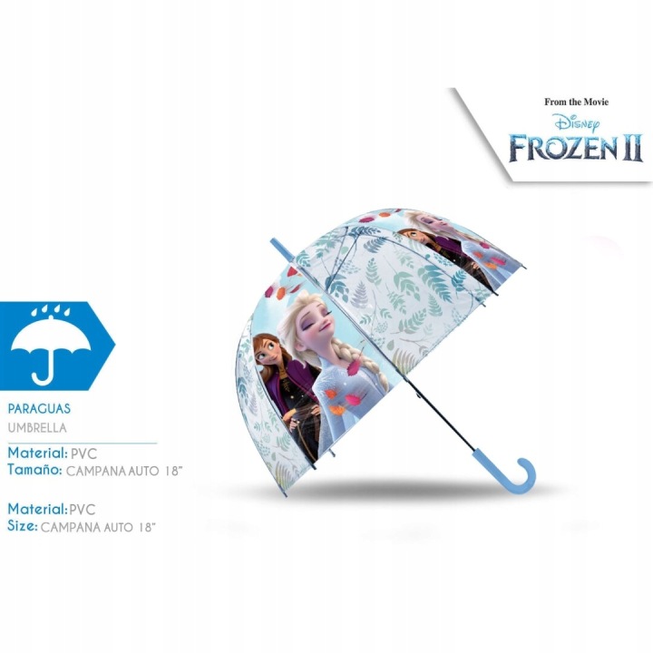 Парасолька FROZEN 19 дюймів прозора WD21119 — фото 3