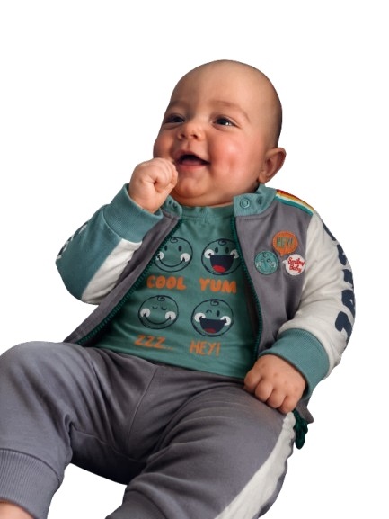 Komplet dres niemowlęcy bluza bluzka spodnie — zdjęcie 2