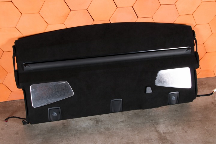 BMW M8 F93 G16 rear plato ALCANTARA ANTRACYT blinds BOWERS WILKINS 8079335