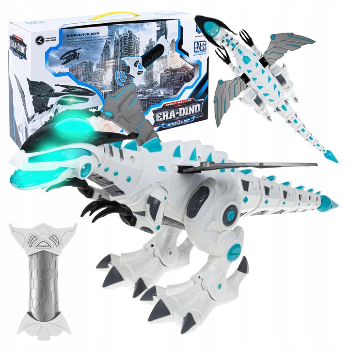 INTERACTIVE DINOSAUR FOR CHILDREN SOUND LIGHT ROBOT REMOTE CONTROLLED