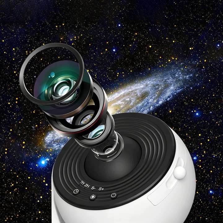 Проектор зірок нічник 13 шт. диск планети Проектор Galaxy з USB — фото 9