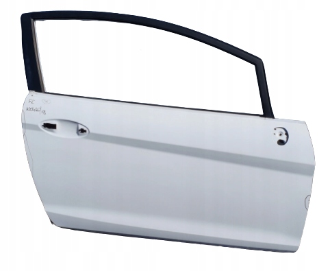 FORD FIESTA MK7 LIFT 2012-2017 3D dvere pravé BIALY FROZEN