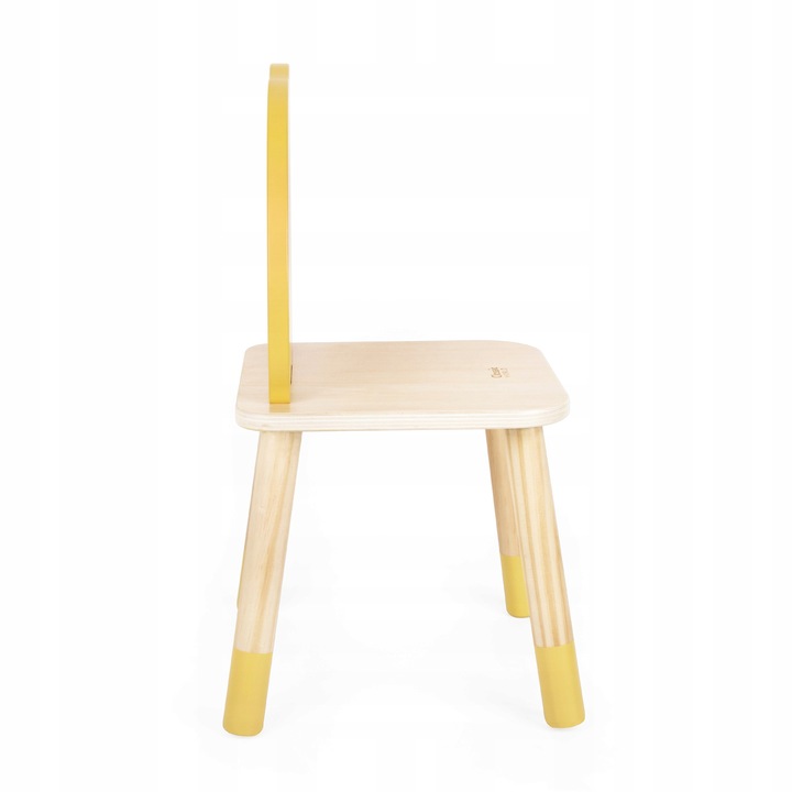 PASTELOWE KRZESEŁKO EDUKACYJNE GRACE OKRĄGŁY MEBELEK DREWNIANYCLASSIC WORLD Szerokość siedziska 25 cm