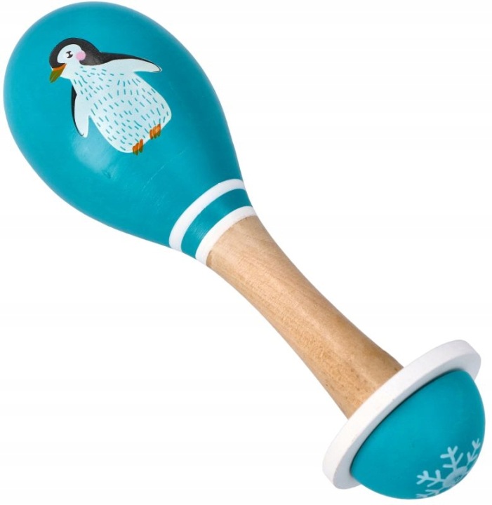 Інструмент дерев'яний для дітей Бубон Adamtoys Іграшка музична — фото 6