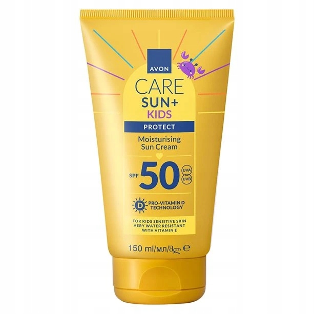 Avon Крем для засмаги для дітей з SPF 50 Avon Care Sun – 150 мл