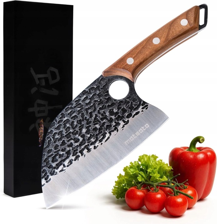 Nůž 15 CM Z Nerezové Oceli S Dřevěnou Rukojetí