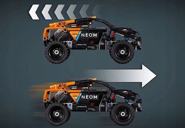 Lego - technic - neom mclaren extreme e race car - 42166 — фото 13