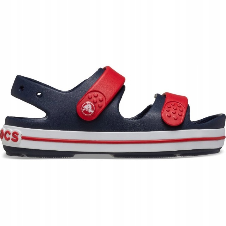 Шльопанці дитячі CROCS CROCBAND темно-синій/червоний | розмір 19.5 — фото 3