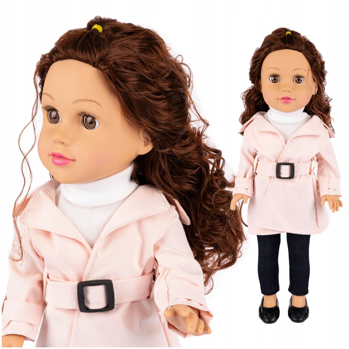 DUŻA LALKA BOBAS INTERAKTYWNA ŚPIEWA I MÓWI PL EN