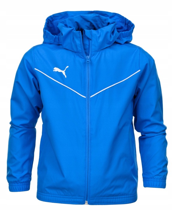 Куртка для дітей PUMA TEAMRISE ALL WEATHER куртка синя р. 140 см