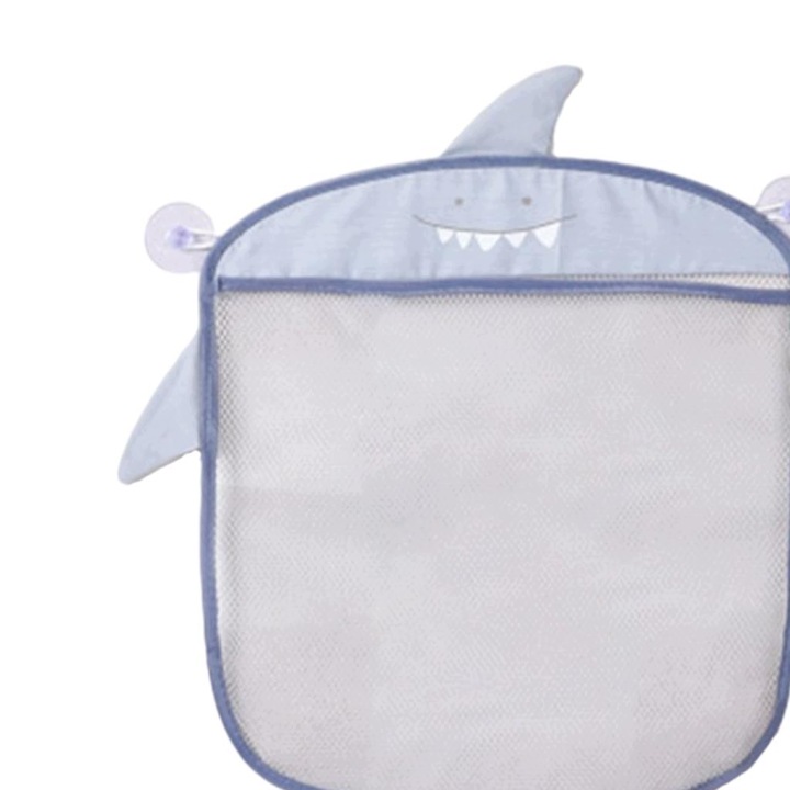 Мультяшний Mesh Для купання Toy Органайзер Multi використання Net Bags для Малюків Shower Сірий — фото 5