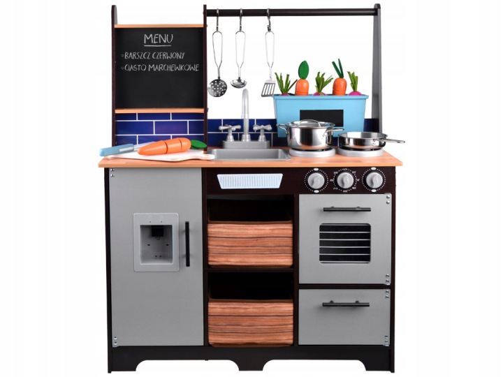 Loft Kuchnia drewniana для дітей холодильник ZA4129