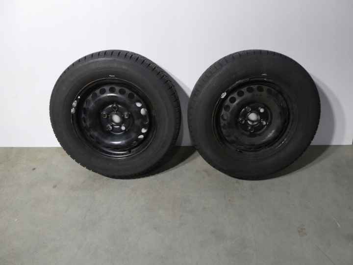 2X RUOTE CERCHI PNEUMATICI, GOMME 7H0601027D VW T5 T6 215/65/R16C 2018R