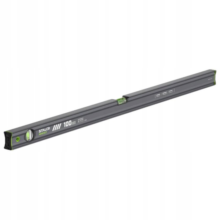 Vodováha Vseries, 60 cm, antracit, Stalco Perfect