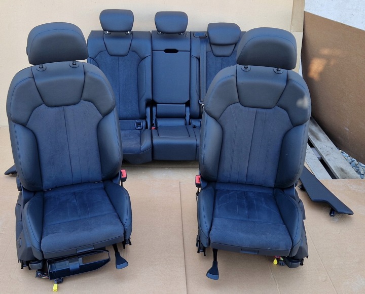 Siège AUDI Q5 LIFT 80A Cuir, en cuir ALCANTARA ELEKTRYKA GRZANE Comme Neuf