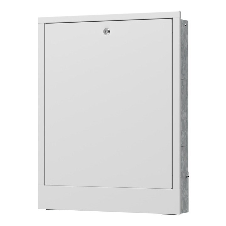 Kryt hydraulického rozdělovače pod omítku 480 mm, 6 okruhů