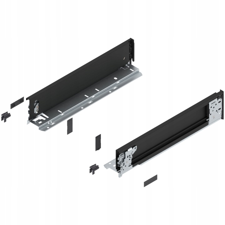 Blum 770M4001S Boční strana zásuvky Legrabox, vnitřní výška 90.5 mm, délka 400 mm