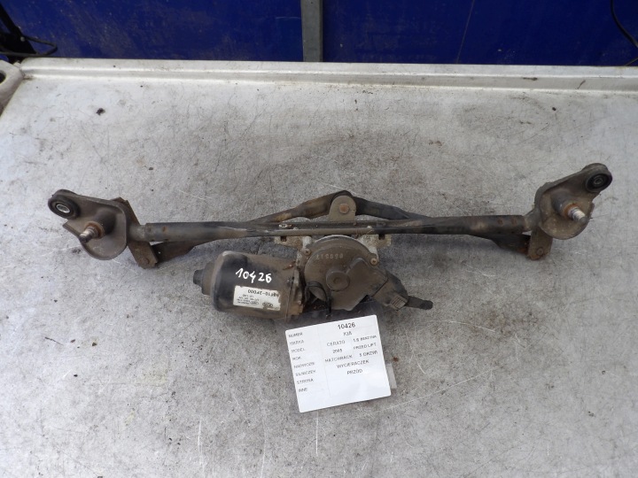 Kia Cerato and wiper mechanism front