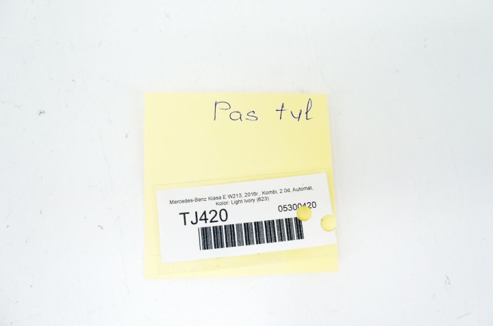 TJ420 Mercedes W213 Ceinture de sécurité arrière Kombi 6