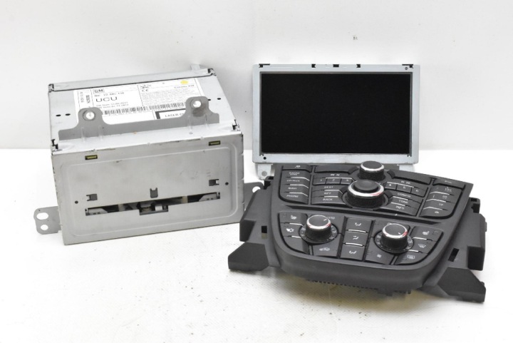 RADIO display PANEL RADIA CD AUX NAVI 22805138 OPEL MERIVA 2 II B 10-14