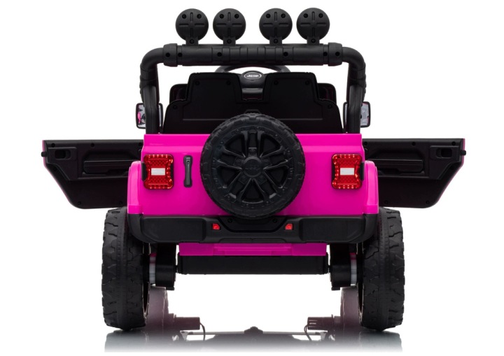 Транспортний засіб На Акумулятор Jeep Rubicon DK-JWR558 24 В Рожевий — фото 9