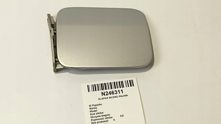 Üzemanyag-töltő fedél üzemanyag SREBRNA 1H0010092J AUDI A6 C5