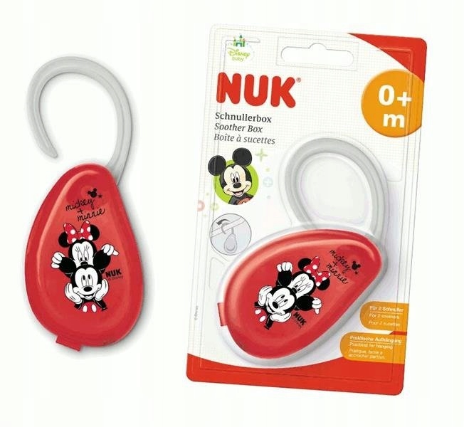 Контейнер для соски NUK червоний
