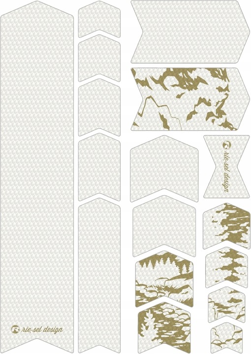 Rie:sel Design Tape 3000 Наклейки На Рамку, Альпійська